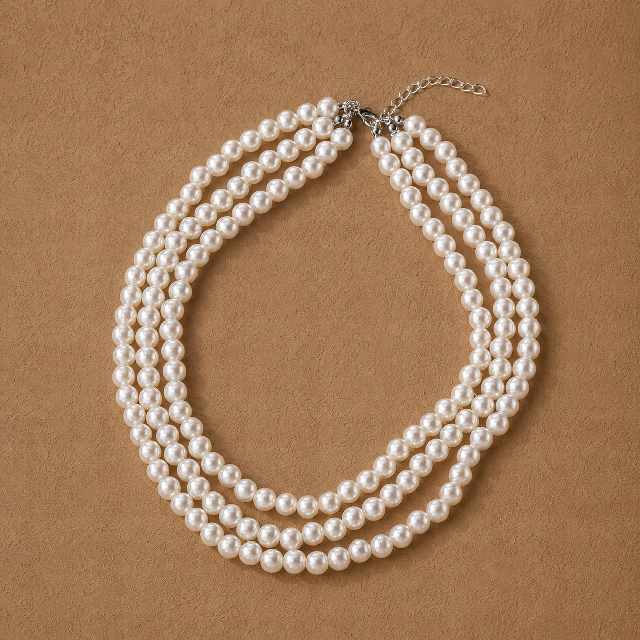 Havana Pearl Layer Necklace
