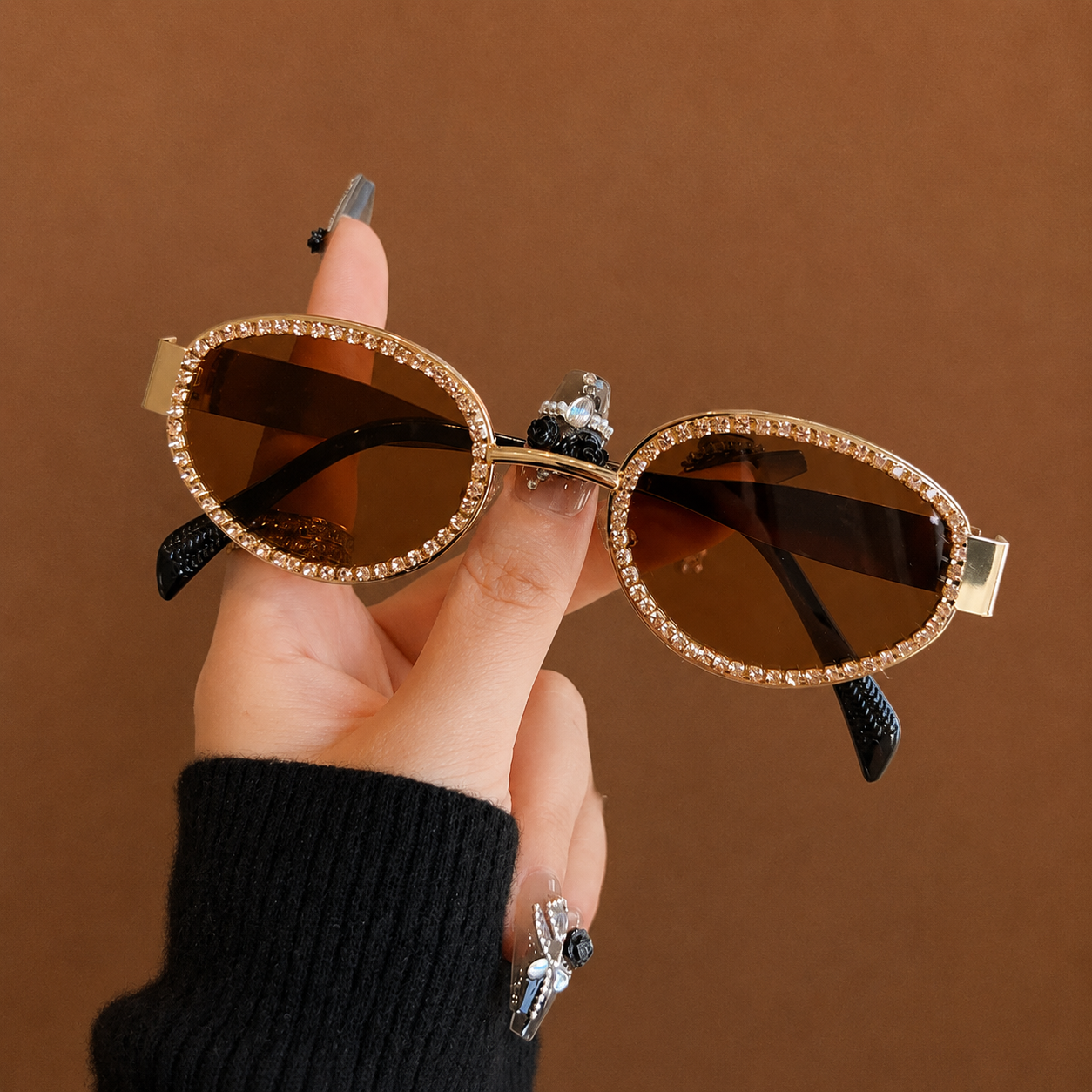 Monaco Crystal Sunglasses