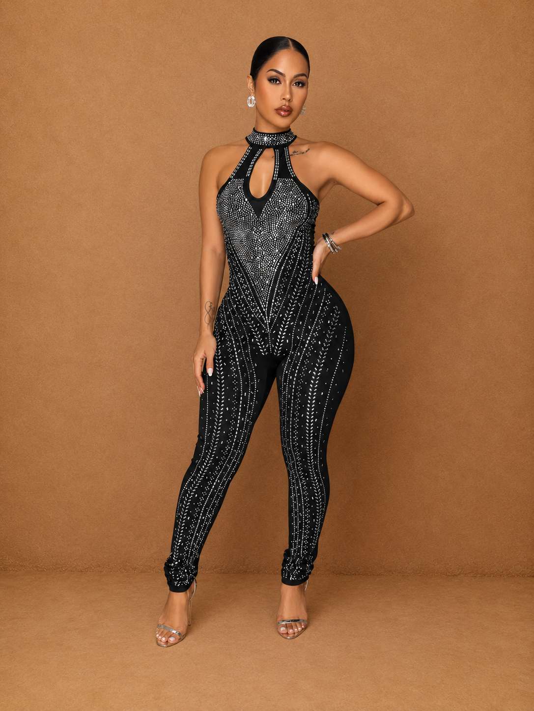 Monaco Noir Jumpsuit