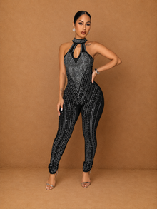 Monaco Noir Jumpsuit