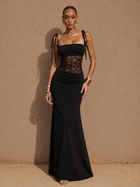 Monaco Éclipse Lace Maxi Dress
