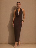 Valencia Liora Glitter Maxi Dress