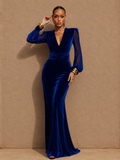 Noir Virelle Velvet Jumpsuit