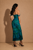Valencia Fleur Mermaid Maxi Gown