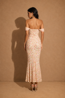 Valencia Fleur Mermaid Maxi Gown