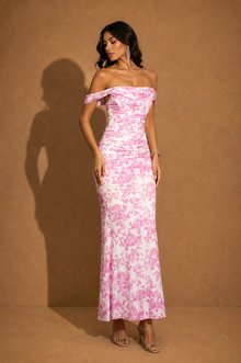 Valencia Fleur Mermaid Maxi Gown