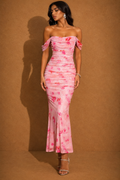 Valencia Fleur Mermaid Maxi Gown