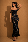 Valencia Fleur Mermaid Maxi Gown