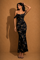 Valencia Fleur Mermaid Maxi Gown